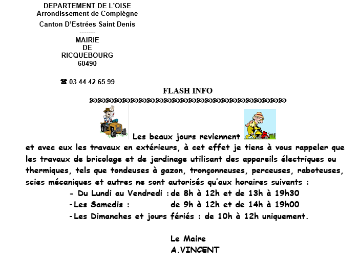 Reglementation du bruit