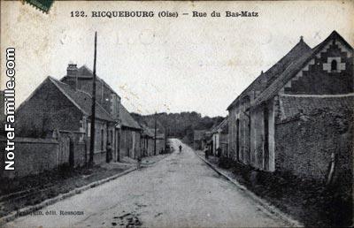 Ricquebourg bas matz